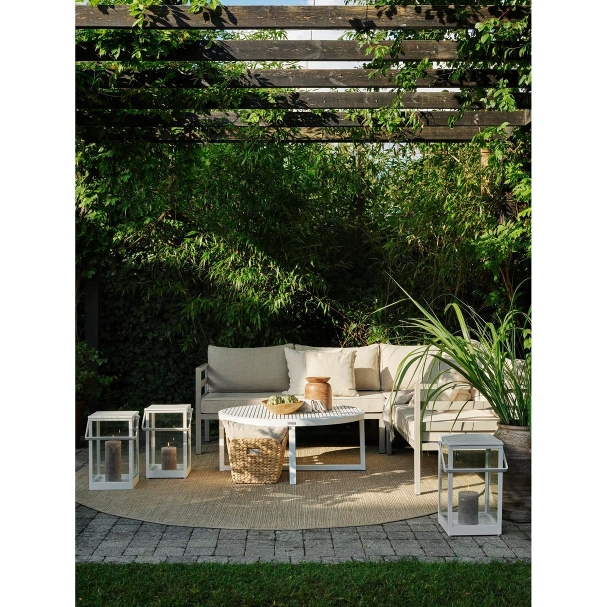 Weldon Hörnsoffa Khaki/Sand