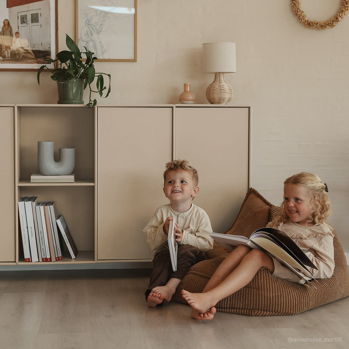 Savannah Quadrant-skänk Sand