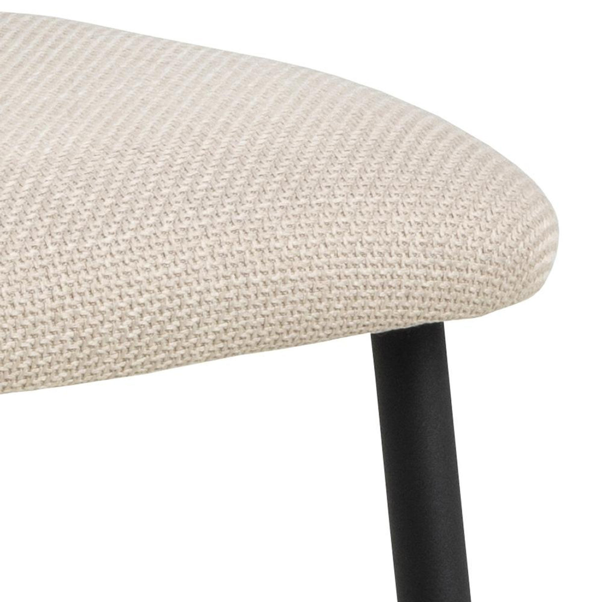 Istres Matstol Basel tyg Beige