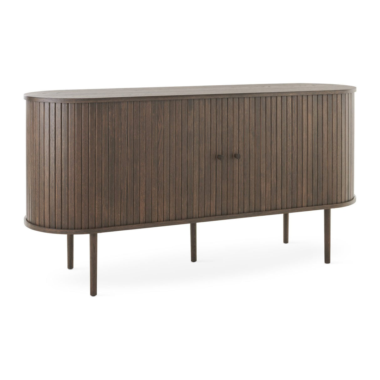 Slide Sideboard Brunlackad Ek, 150 cm