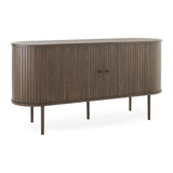 Slide Sideboard Brunlackad Ek, 150 cm