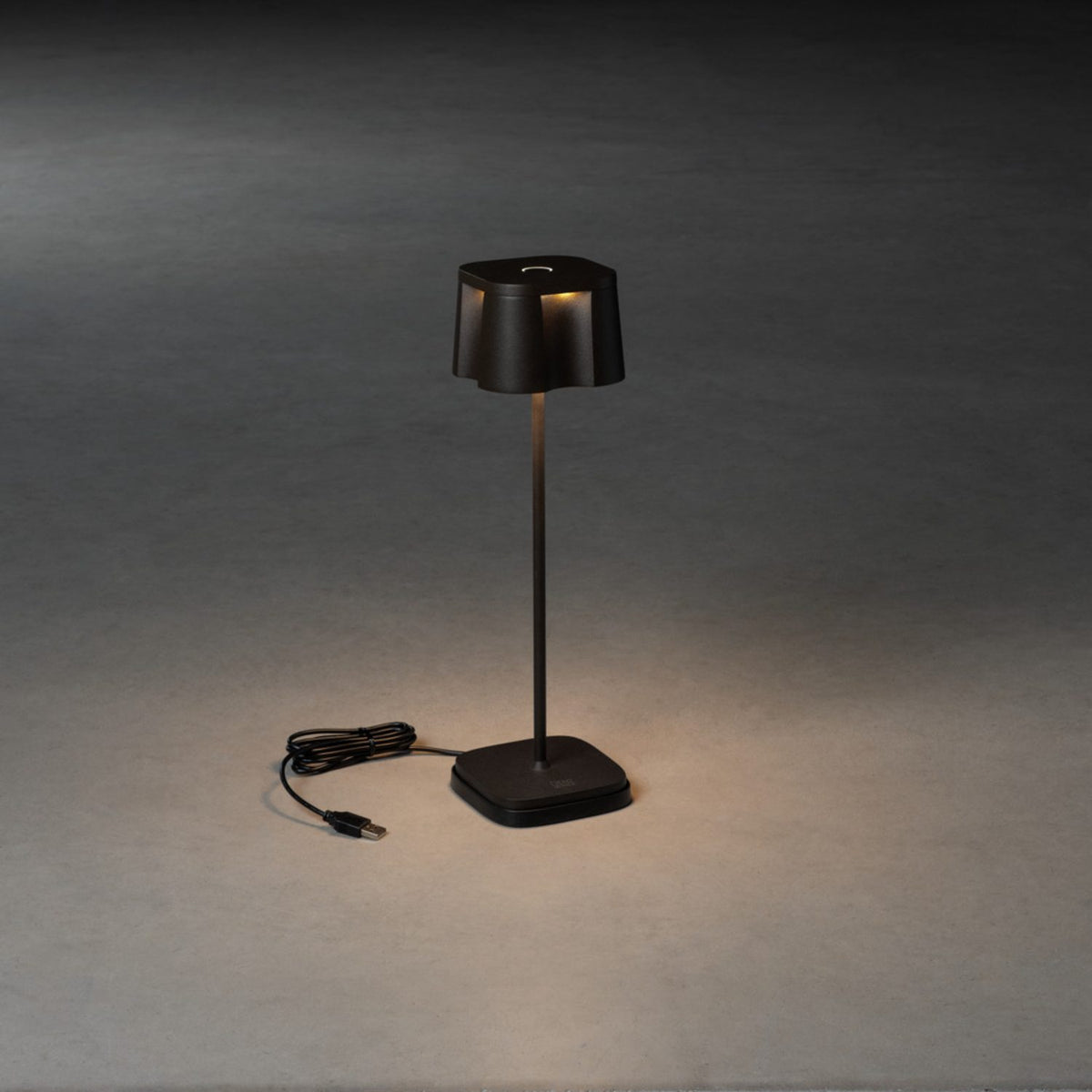 Nice USB Dimbar Bordslampa Ute Svart