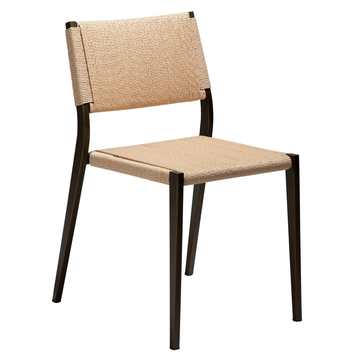 Loop Stol Nature, Antique Brass | Folkhemmet