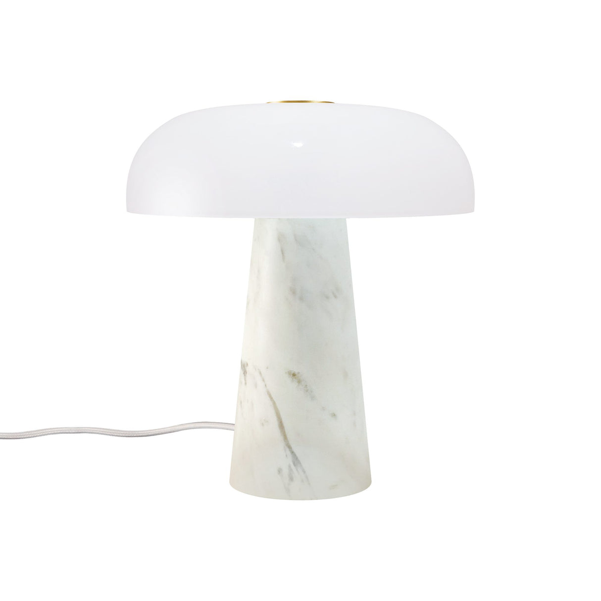 Glossy Bordslampa Vit
