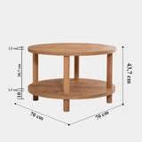 Surabaya (75 x 16 cm) Soffbord Atlantic Pine