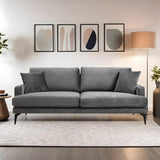 Tbilisi 3-sits (205 x 90 x 88 cm) 3-sitssoffa Grå