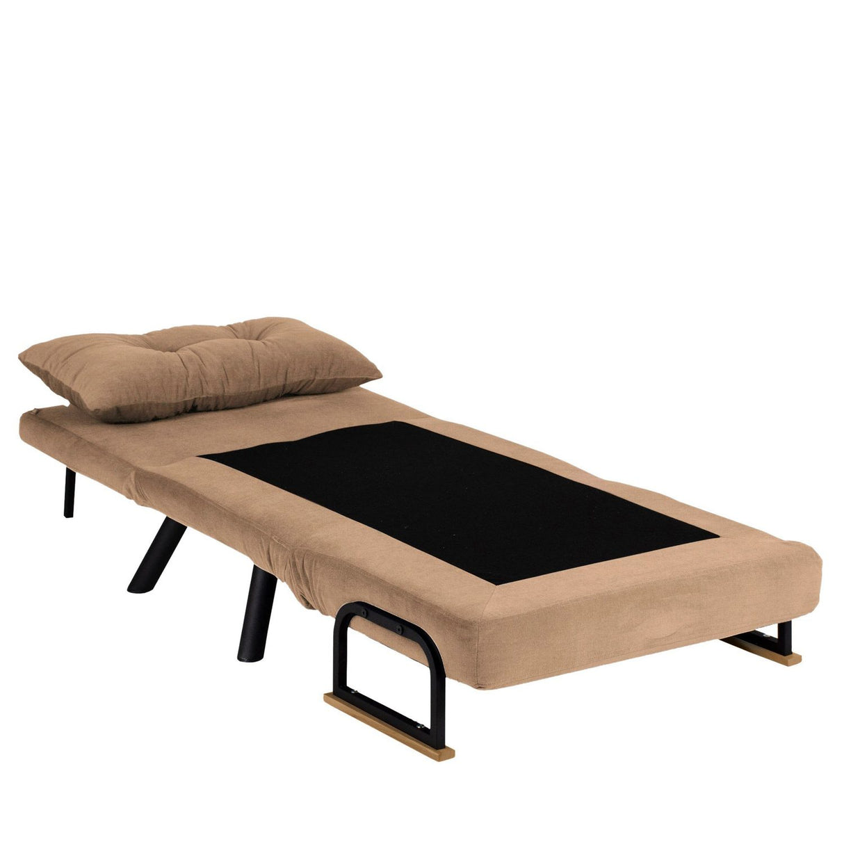 Freetown Single (26 x 120 x 60 cm) 1-sits bäddsoffa Ljusbrun