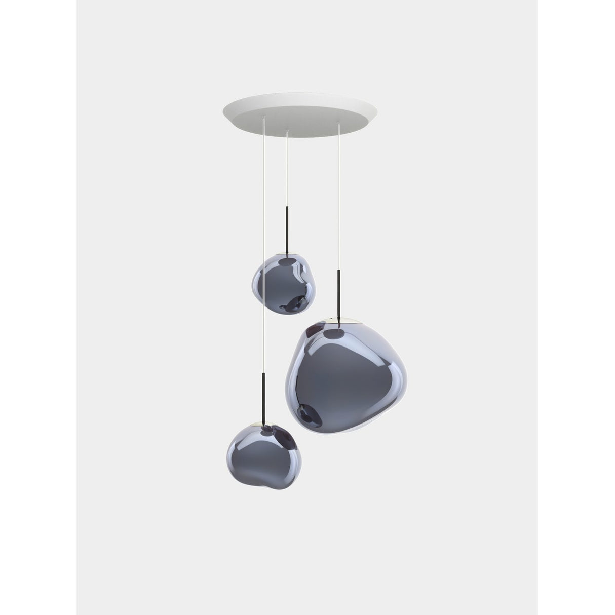 Melt Trio Round Pendelsystem Smoke