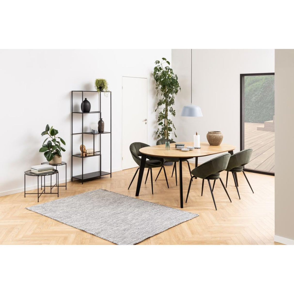Georgetown Matbord 74x198x120 cm