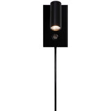 Omari Vägglampa Svart