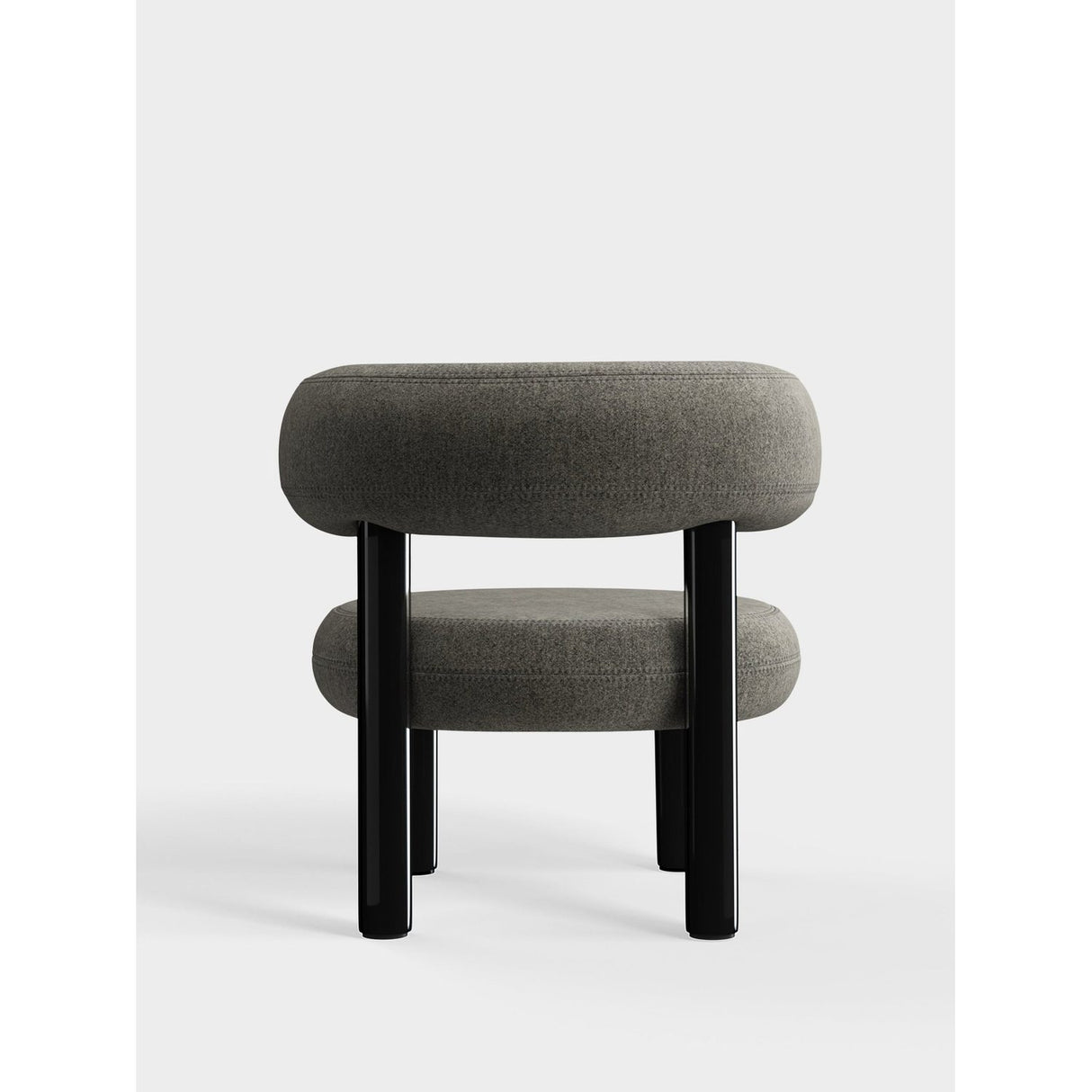 Fat Loungestol Melange Nap Grey BLS