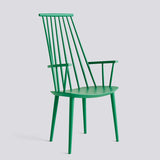 J110 Stol Jade green – bokfaner med vattenbaserad lack, Jade green – massiv bok med vattenbaserad lack