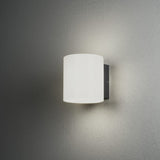 Foggia HP-LED 10W Mörkgrå/Opal Vägglampa Ute