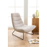 Pessac Loungefåtölj Monza tyg Beige