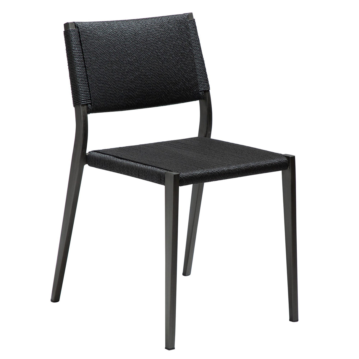 Loop Stol Black, Antiquet Brass