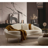 Luanda (255 x 85 x 120 cm) 3-sitssoffa Creme