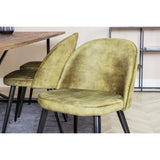 Padang, Velvet Rektangulär matgrupp Svart,Grön, Svart,Natur, 250 x 100