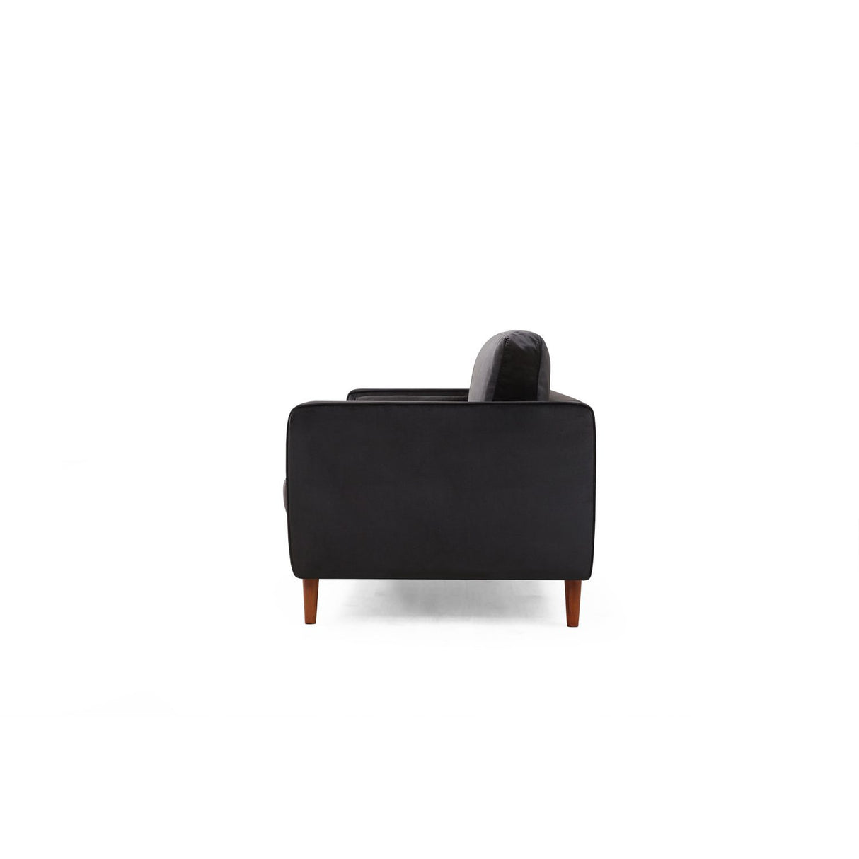 Rom (215 x 90 x 70 cm) 3-sitssoffa Svart ek