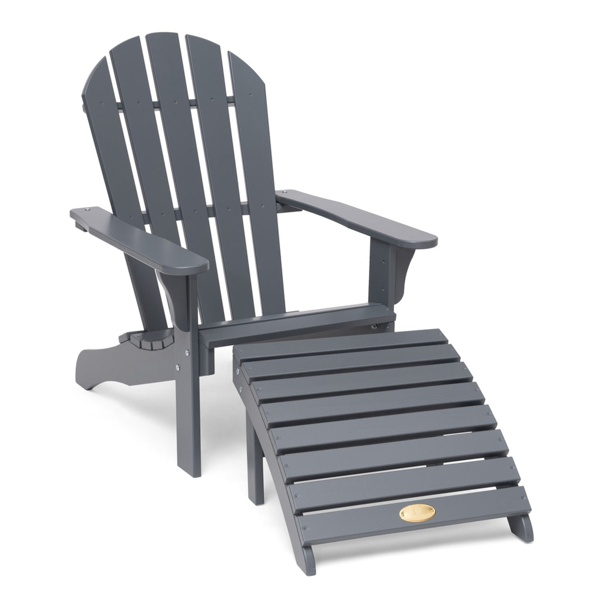 Tennessee Däckstol Stålgrå