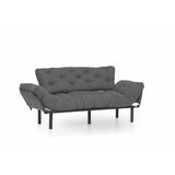 Gaborone Triple (185 x 85 x 70 cm) Grå 3-sitssoffbädd