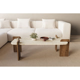 Leapiri Soffbord Travertine