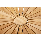 Ellen Trädgårdsbord i Teak och Aluminium 150 cm, Grön