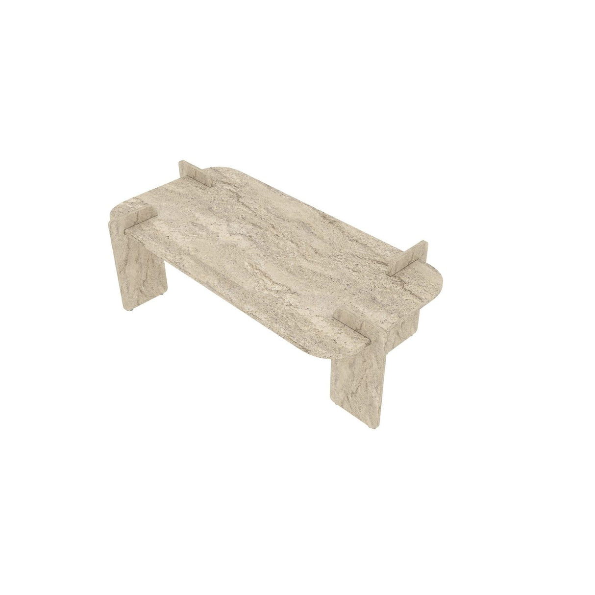 Virgo Soffbord Travertine
