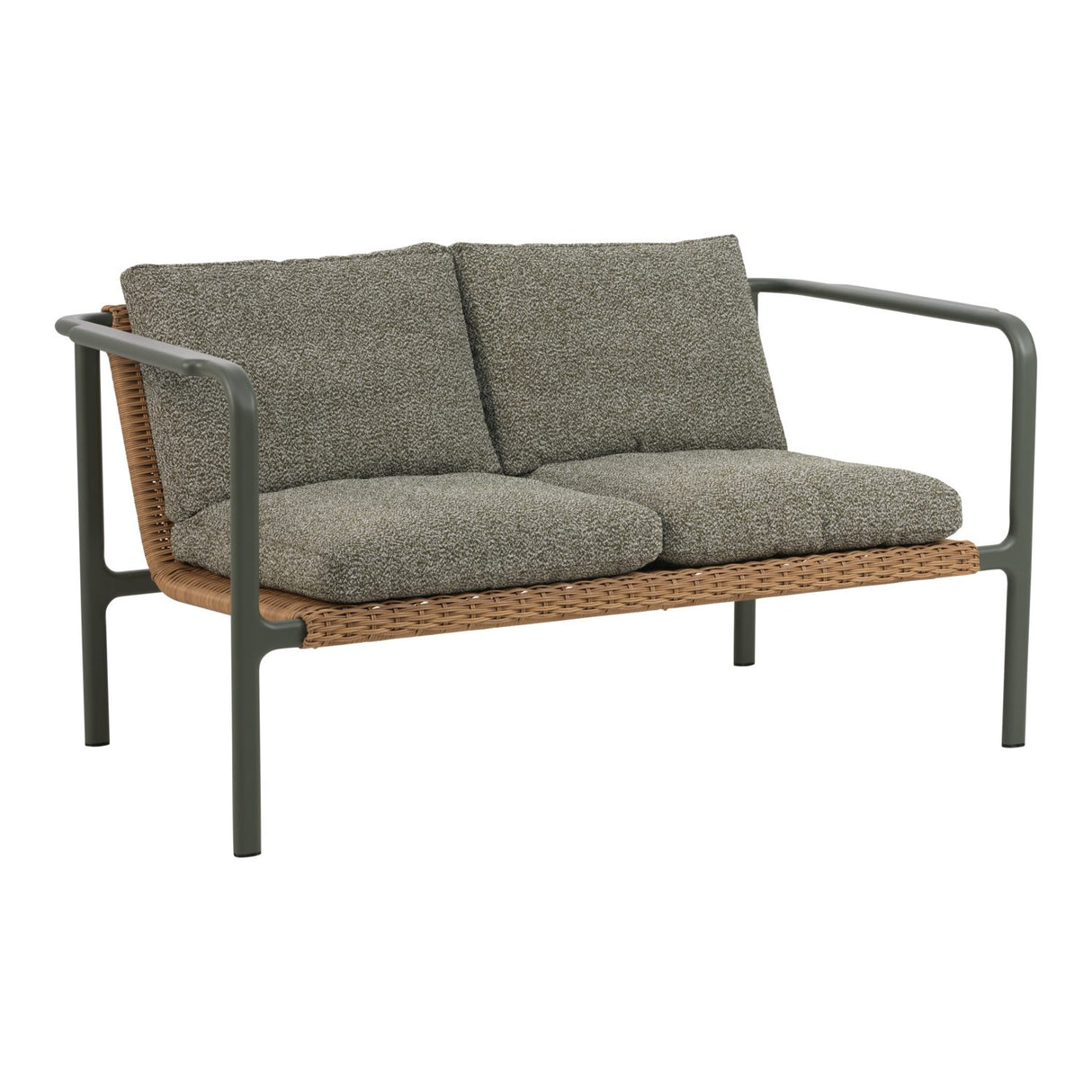 Motty 2-sits Soffa 140x76 cm Nordic Green/Teddy Verde
