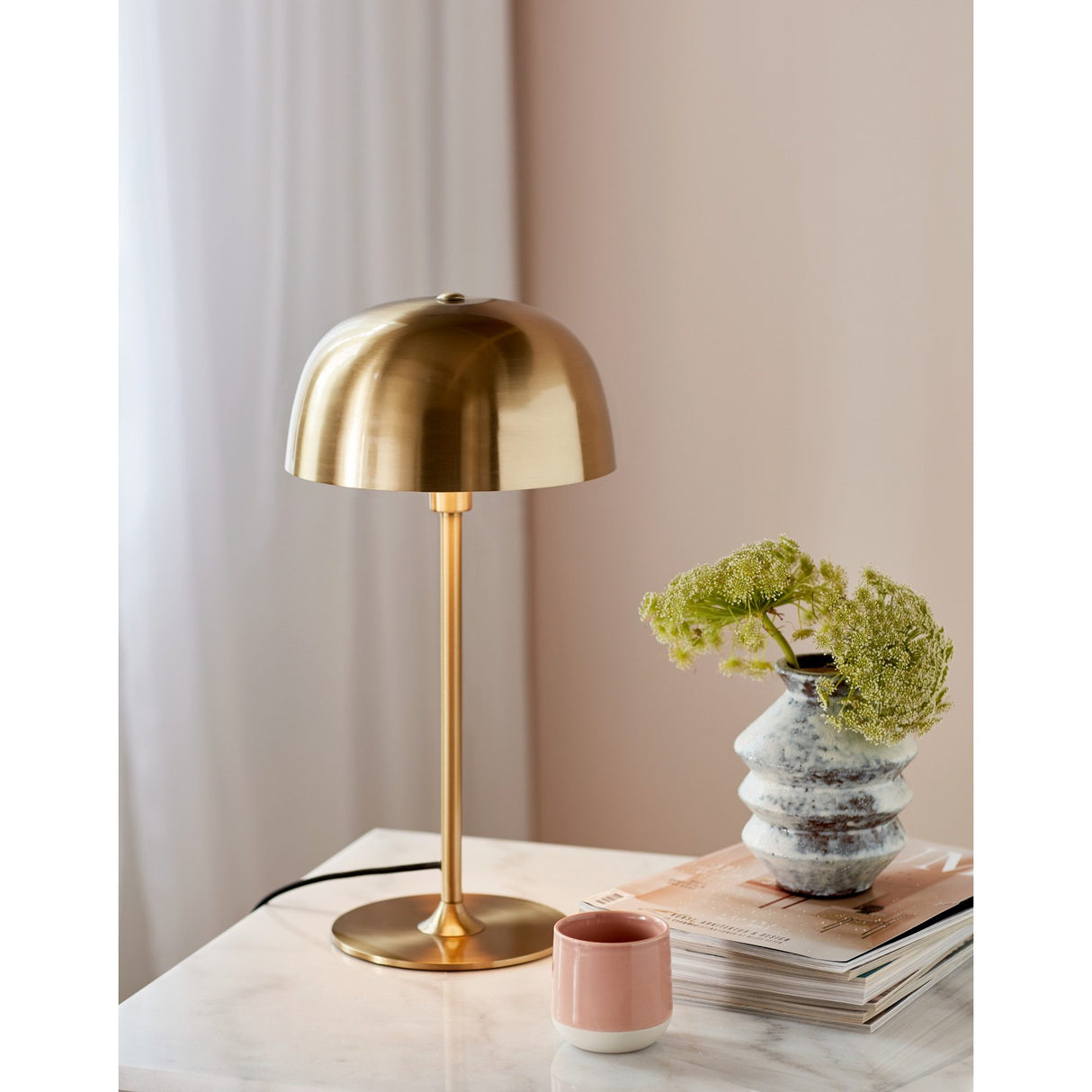 Cera Mässing Bordslampa