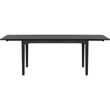 Aker 140x80 cm Matbord svart, 140x80 cm
