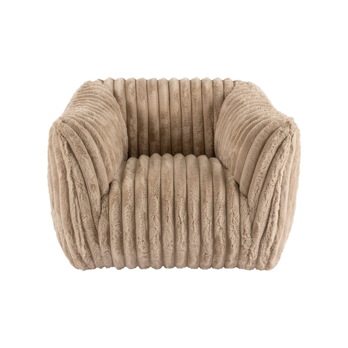 Maja Tyg Beige Fåtölj