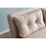 Apia 2-sits (25 x 134 x 121 cm) 2-sits bäddsoffa Mörk kräm