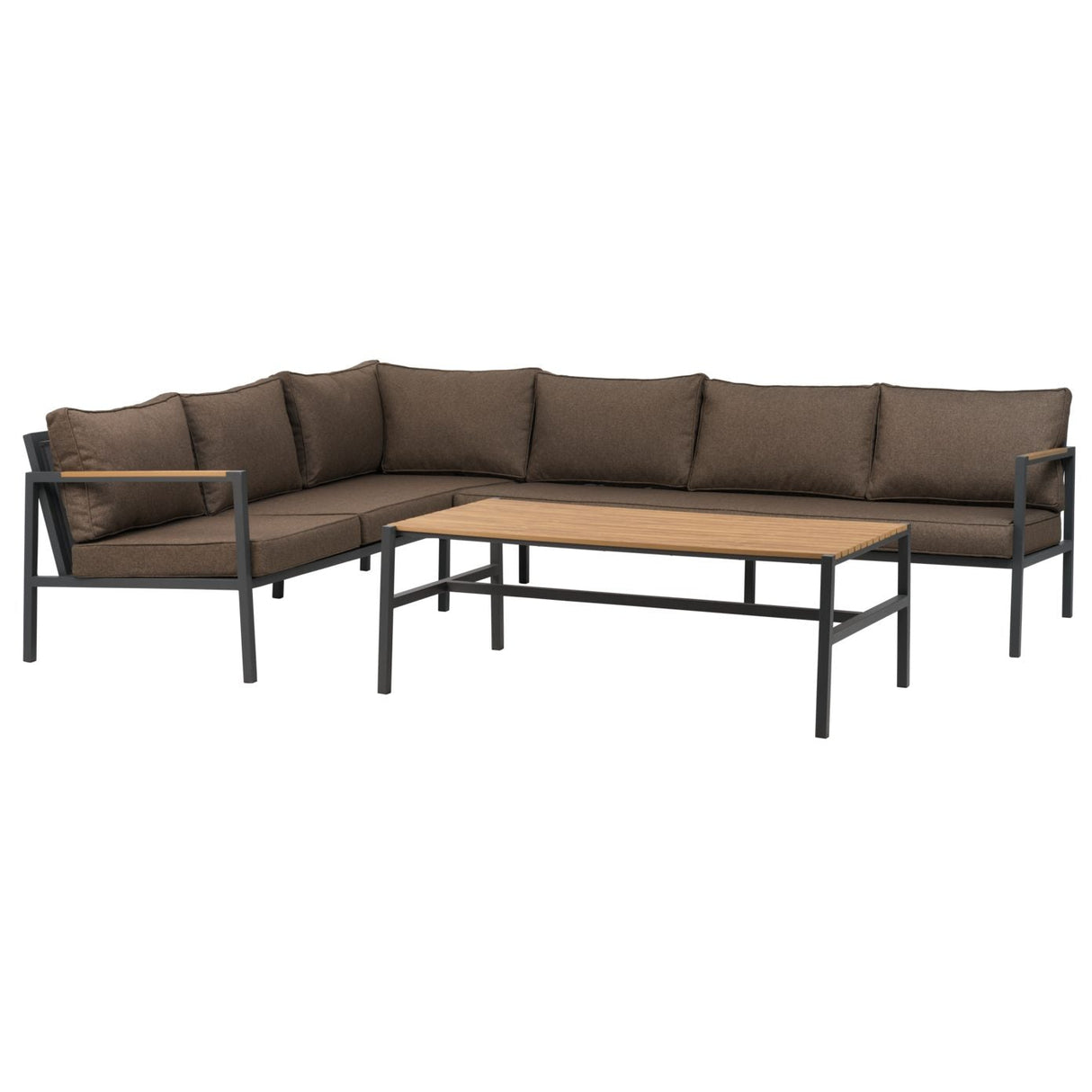 Cap Soffgrupp Antracit/Brun 214x279 cm