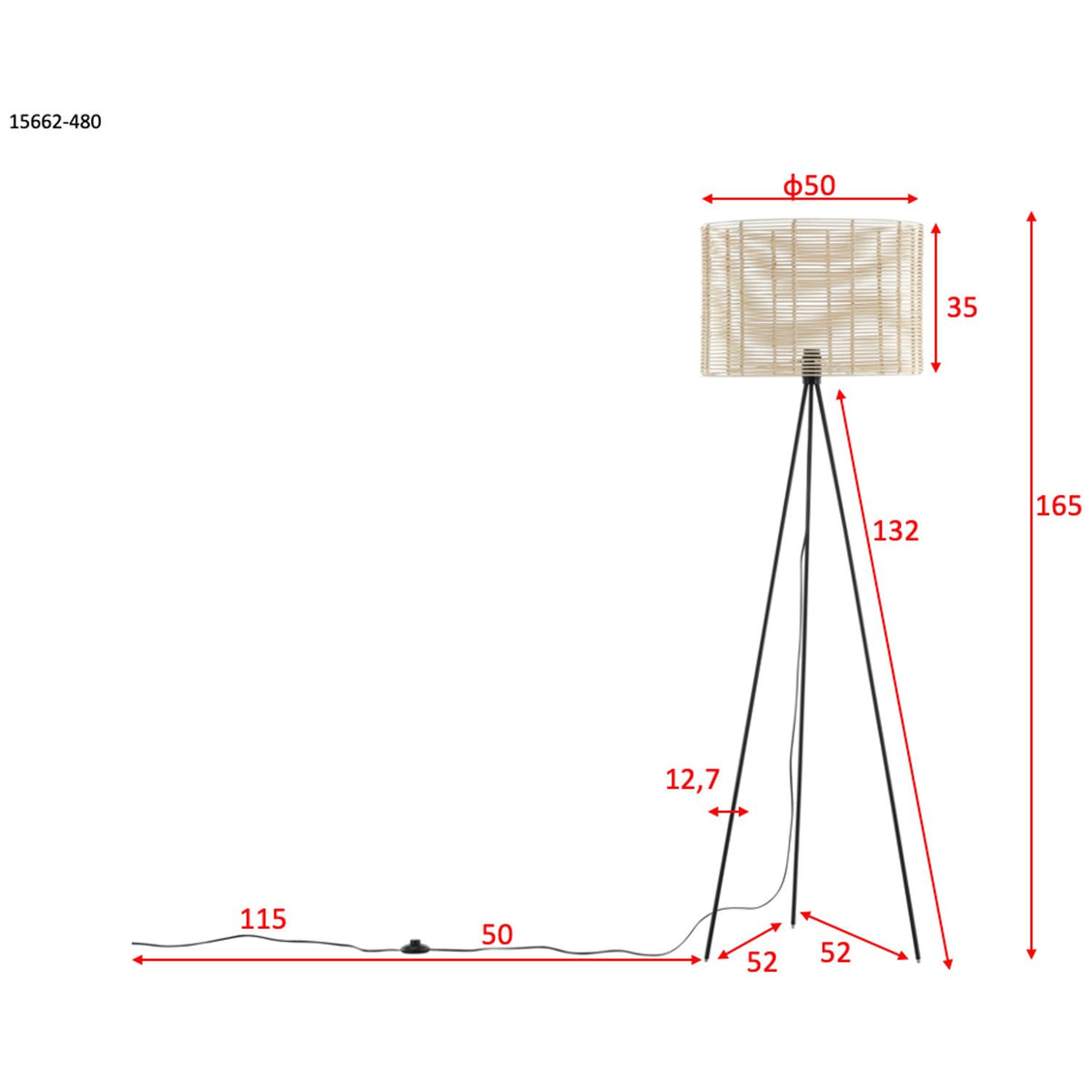 Fence Golvlampa