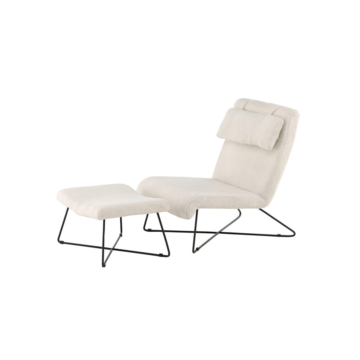 Laconia Loungestol Vit