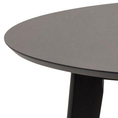 Alba Matbord Rund 105 cm Svart