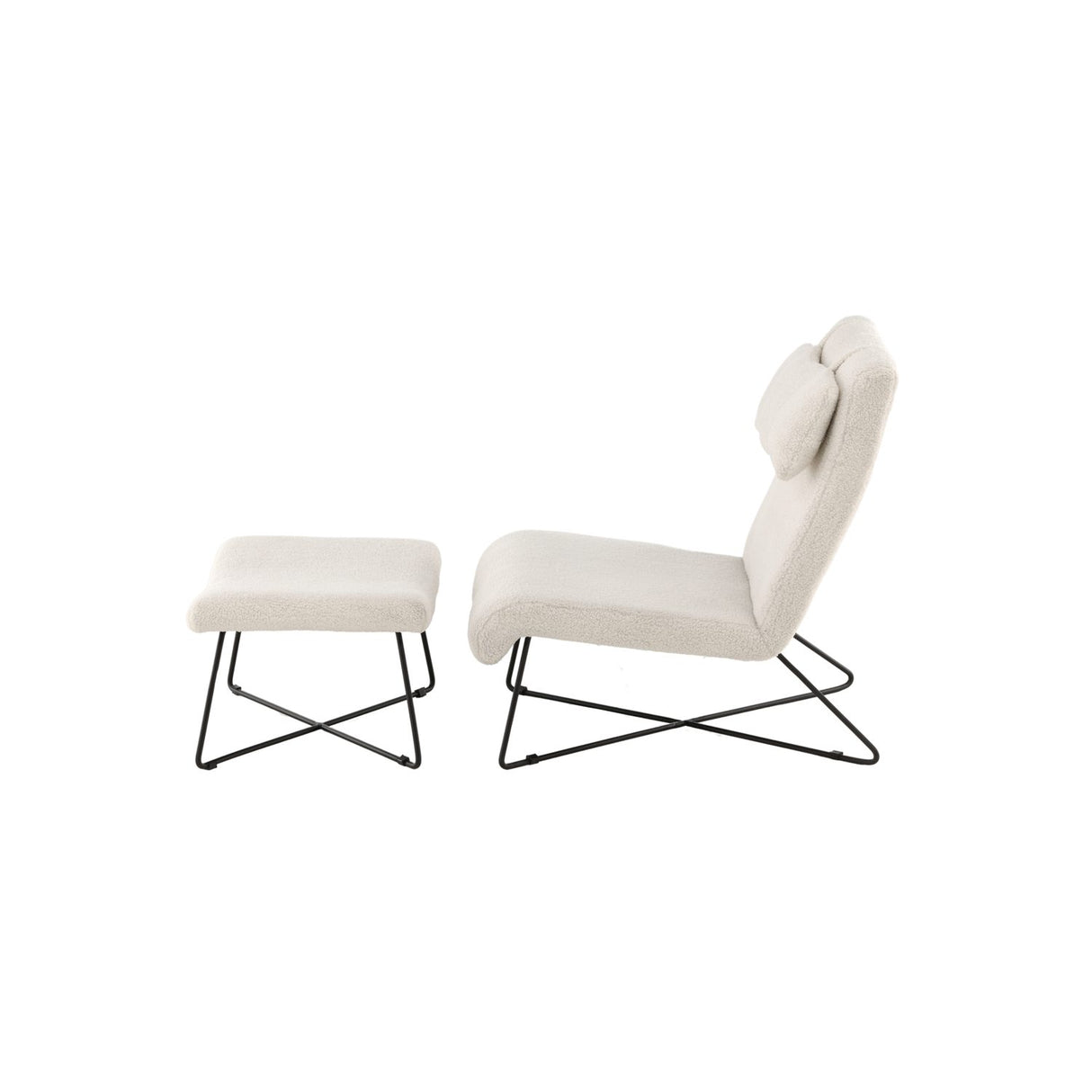 Laconia Loungestol Vit