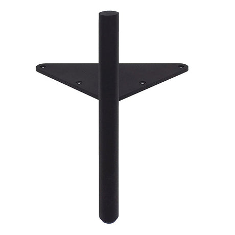 Metallben: Elegant svart Metall