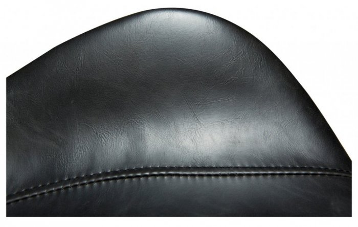 Gaia Barstol Svart Vintagekonstläder