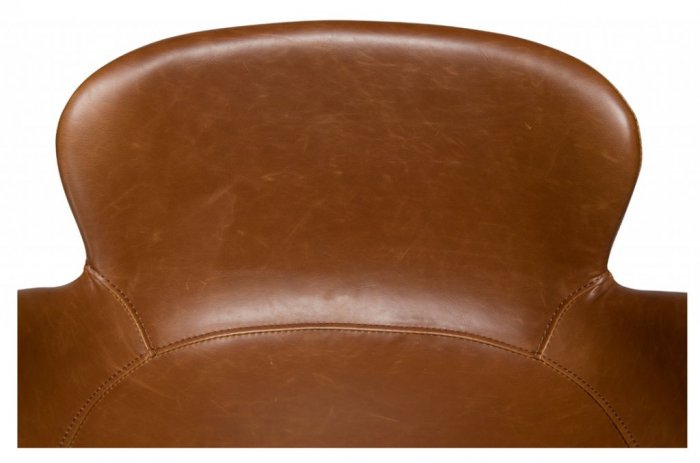 Gaia Barstol Ljusbrunt Vintagekonstläder