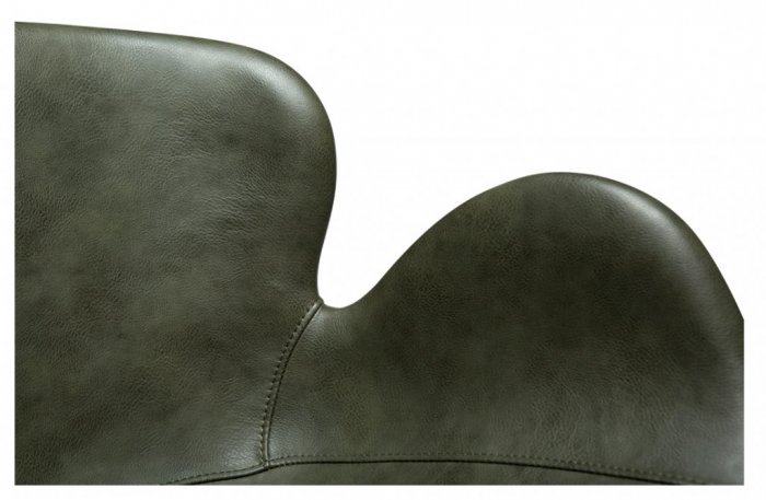 Gaia Karmstol Grön Vintage Konstläder