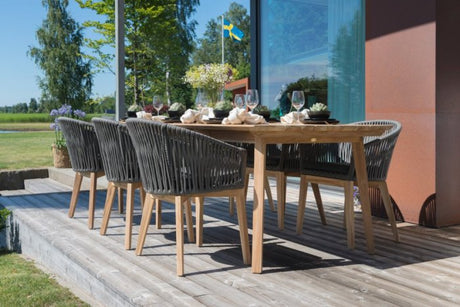 Himmelsnäs Matgrupp Beige/Teak