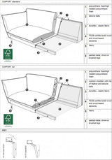 Hugo 3-sits Soffa