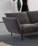 Hugo 3-sits Soffa Lario Anthracite