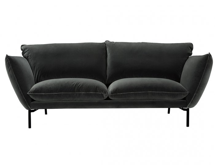 Hugo 3-sits Soffa Lario Anthracite