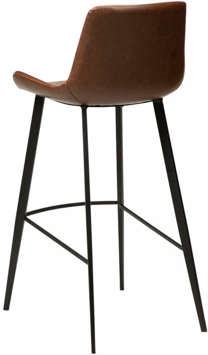 Hype Barstol Brunt Vintagekonstläder