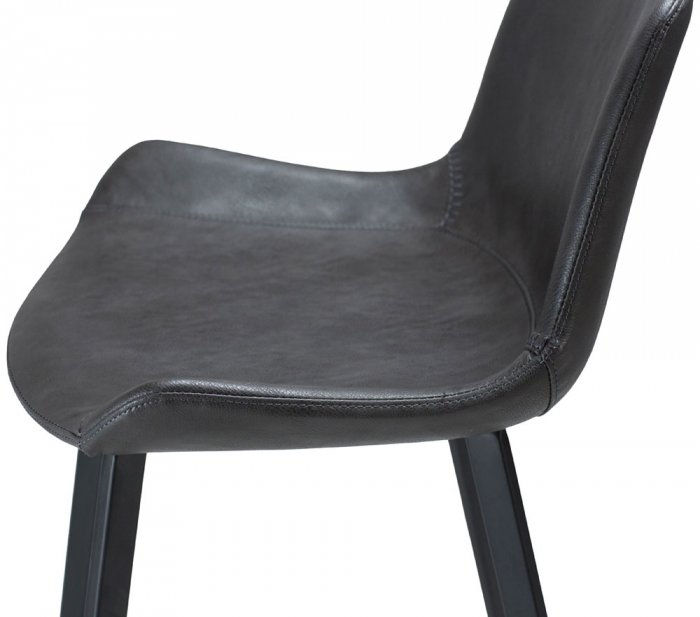 Hype Barstol Grått Vintagekonstläder