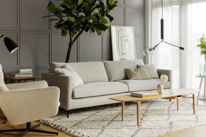 Impulse 3-sits Soffa Lux Elyot Natur