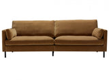 Impulse 4-sits Soffa Lux Classic Velvet Teddy Brown