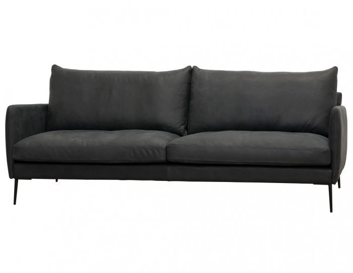 Jarl 3-Sits Soffa Kenia Jet Black